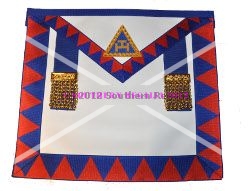 Royal Arch Provincial Apron & Badge - Standard - Click Image to Close